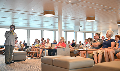 Day at Sea - Lectures, Presentations