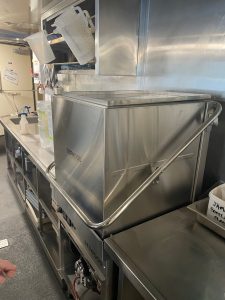 New dishwasher in Coral Discoverer's Galley