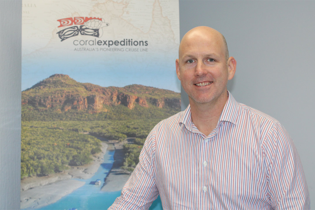 Coral Expeditions, Australia’s pioneering cruise line, has appointed Mr Jarrod Zurvas to the new role of Sales and Distribution Manager, Asia Pacific (Image at LateCruiseNews.com - May 2023)